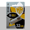 Флешка USB 32GB HI-RALI Rocket серебро